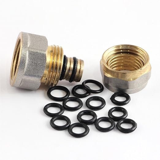 10-Pcak Nitrile Rubber O-Rings, 117mm ID, 125mm OD, 4mm Width, Metric Sealing Washer Gasket for Automotive Machine Plumbing/Faucet/Air or Gas Connections, Resists Oil and Heat