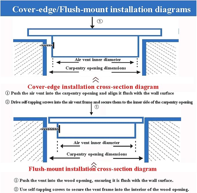 Return Air Filter Grille Duct Opening, Aluminum Air Vent Grille with Filter, Easy Install Removable Hinged Panel for Wiring, Louvered Access Panel for Drywall(14 * 48 in/350 * 1200mm)