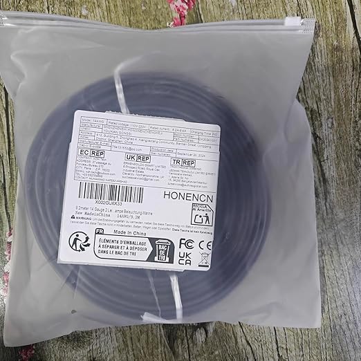 14 Gauge 2 Conductor Electrical Wire, 14 AWG 2.08mm Wire PVC Cord, 12V/24V DC Low Voltage/Copper-clad Aluminum(CCA)Flexible/2 Wire for Automotive LED Strips Lamp Lighting Marine(9.2M/30FT)