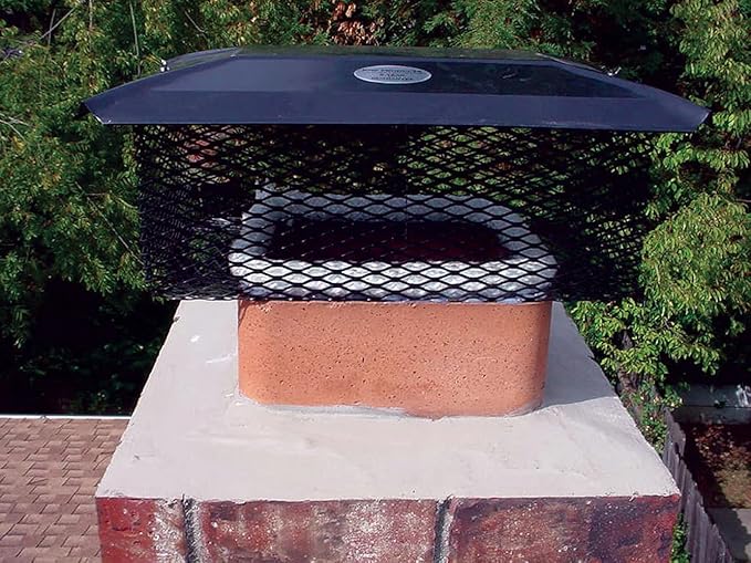 300026 Trowelable Chimney Crown Repair – Elastomeric & Waterproof Coating for Crowns & Masonry with Natural Concrete Finish - Crack and Leak Prevention, & Long-Lasting Protection - 2 Gallon