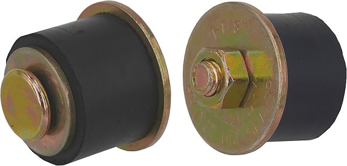 4 Pack Rubber Expansion Plug 1-1/8 inch to 1-1/4 inch 28mm -31mm Rubber Freeze Plug