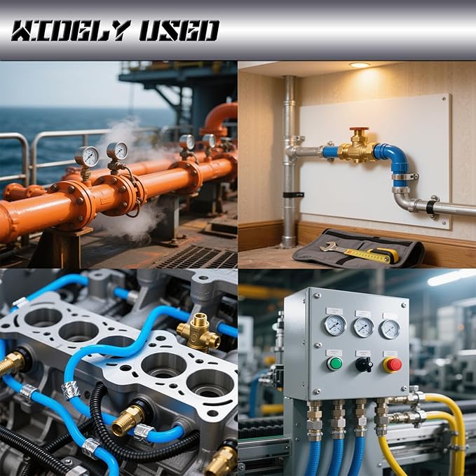 3/8" JIC Male x 3/8" JIC Male Hydraulic fitting, Carbon Steel SAE 37° Flare Pipe Adapter Tube Fitting Straight Connector