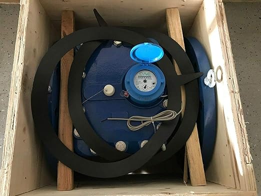 DAE WP-1400P 14" Woltmann Helix Water Meter, Pulse Output, Gallons