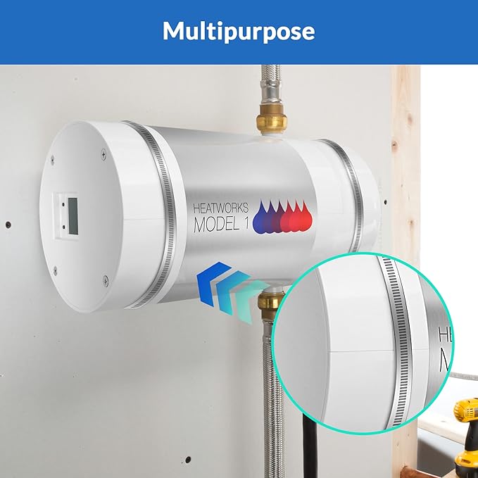 2 Set Universal Water Heater Expansion Tank Wall Mounting Bracket, 5 Gallon or 13 Inch Diameter Pole Holder, Earthquake Straps for Nitrogen or Propane Tank