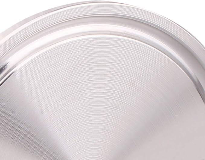 DERNORD Sanitary End Cap fits Tri-Clamp Ferrule Flange Stainless Steel 304 Fitting Clamp (2" (51mm) Tube OD) (5 Pack)