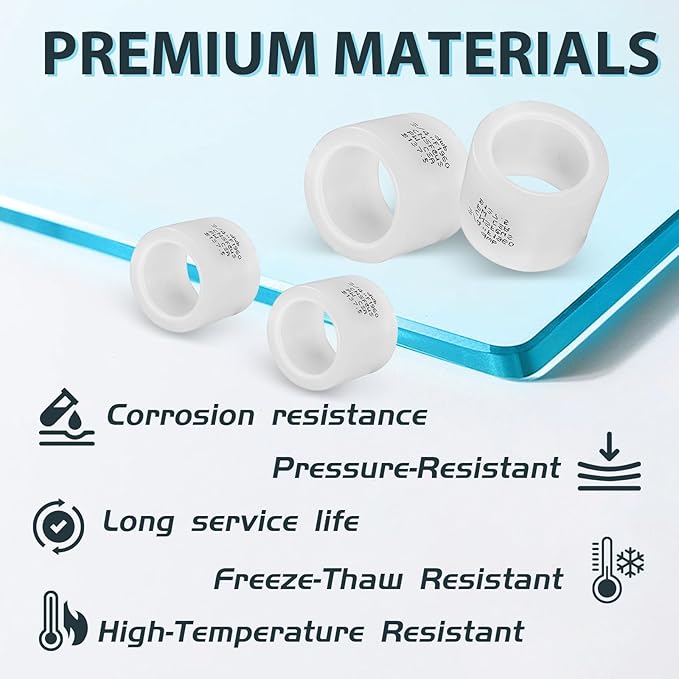 (Pack of 300) Seelink 3/4 Inch Inch PEX A Expansion Rings, Expansion Rings and Sleeves for PEX A Pipe and Fitting Connection