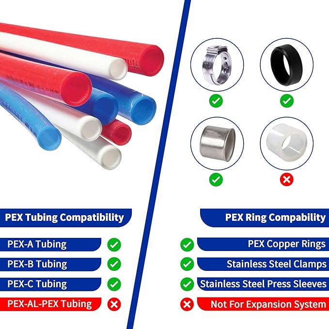 (15 Pack) Lidertik Copper to PEX Fittings 1/2 inch, 1/2" PEX-B F1807 x 1/2" Female Sweat Adapter Brass