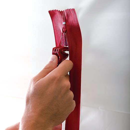 ZIPWALL HDAZ12 Heavy Duty Zipper, 12 Pack, Red, 12 Count