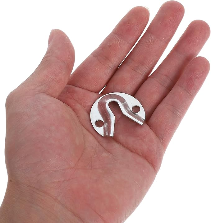 8pcs Heavy Duty Keyhole Hangers Frame Connectors for Wall Mounting Mirrors Picture Frames Artwork Secure Furniture Fasteners