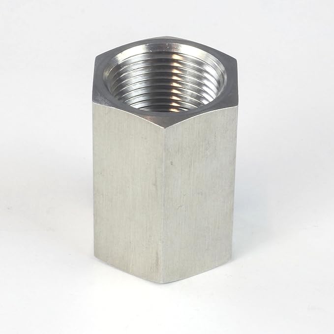 HFS(R) Hex Coupling Coupler 3/4" Female NPT x 3/4" Female NPT Stainless Steel 304