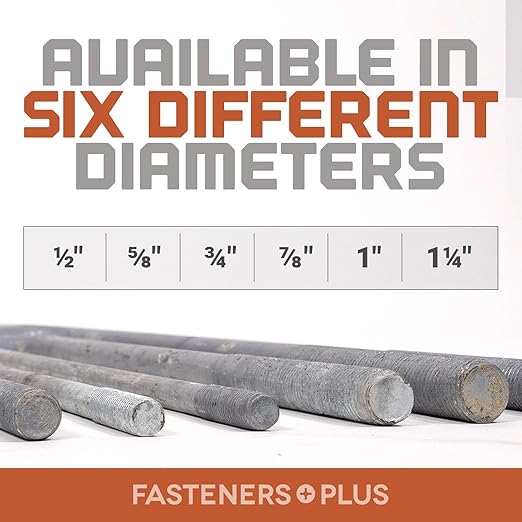 5/8"-11 x 15" L-Bolt Concrete Anchor Bolt - Hot Dip Galvanized by Conquest Fasteners