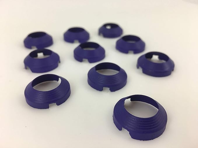 Leak Free 5/8” SAE Flare Seal Fitting - Refrigeration, HVAC, Ductless, Schrader Valve or Mini Split Applications (5/8", 10 Pack)