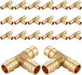 (20-Pack) Seelink 3/4" x 3/4" x 3/4" PEX-A Tee Expansion Fittings, for PEX Tubing Pipe Hose Fittings, ASTM F1960(PEX1960043-20Pack)