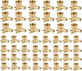 PEX Fitting 3/4" Drop Ear Elbow,50Pack Pex 3/4 Inch x 3/4 Inch Female NPT Drop Ear Elbow,PEX F1807 Crimp Brass Fittings(PEX1807169-50Pack)