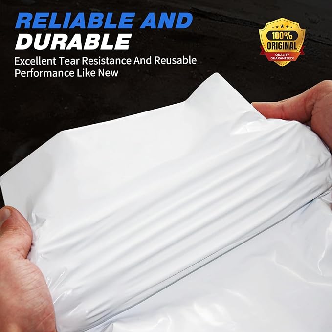 White Crawl Space Vapor Barrier, 16 Mil Vapor Barrier, 10' x 50', White Thick Plastic Sheeting, Heavy Duty Polyethylene Film, White Plastic Drop Cloth Covering for Crawlspace, Basement
