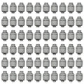 Conduit Connectors, 1/2 Inch Liquid Tight Connector NPT Non-Metallic for PVC Electrical Flexible Conduit Fittings, 180 Degree Straight, UL Listed for Home Outdoor Tubes Tools, Grey (60-Pack)
