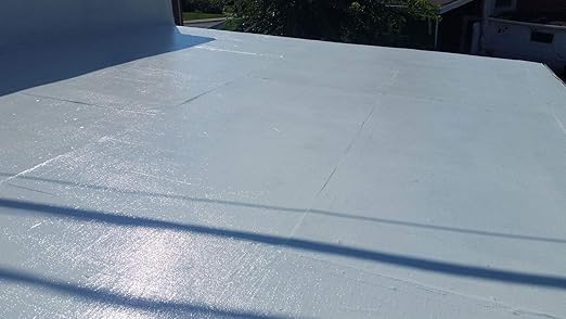 Rexoseal 2000 Waterproofing Roof Sealant - Liquid Rubber Coating System - Metal Roofs, Wood Roofs, Asphalt Shingle Roofs, Rubber Roofs and Rolled Roofs - Gray, 1 Gallon