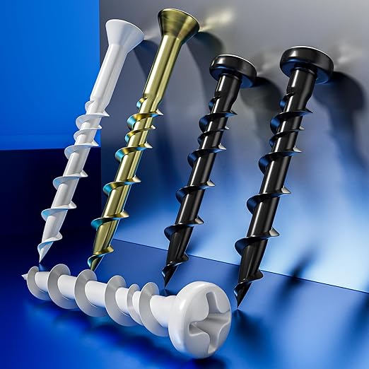 (75 pcs) Pan Head and Flat Head Drywall Anchors Kit with Anti Rust Coating, Bolt Anchor Set, Duty Hollow Wall Anchors