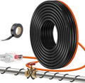 9.5FT（3FT-200FT） Pipe Heating Cable for Pipe Freeze Protection, Heat Cable for Water Pipes(Metal and Plastic), Pipe Heat Tape Keeps Water Flowing at -40°F 5w/ft, 120V Plumbing fixture