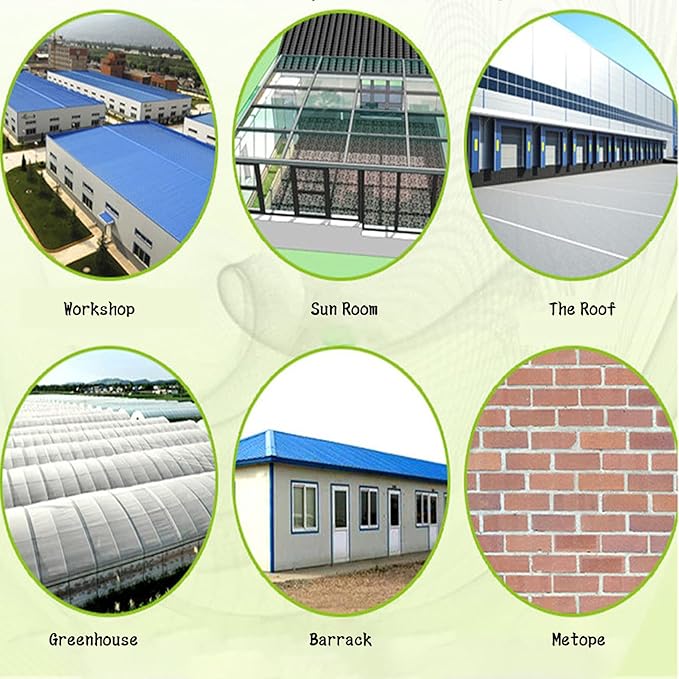 5mm Double-Sided Aluminum Foil Bubble Insulation - Self-Adhesive, Flame Retardant, Thermal Moisture Barrier, Waterproof, for Pipes, Roof, Walls(Size:5㎡,Color:Fixed Width 1m)