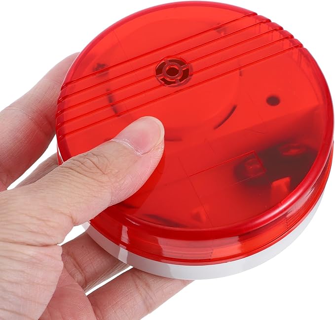 Water Leak Detector Waterproof Water Leak Warning Sensor with LED Indicator for Home Basement Bathroom Kitchen Flood Detection