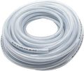 Gloxco Clear Braided PVC Tubing, Food Grade, Heavy Duty Reinforced Hose, 5/16" ID, 100 Ft Length