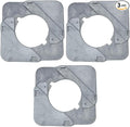 Xcluder X-Plate Universal Escutcheon Plate - Heavy Duty - Fits Pipes from .5" to 3" Outside Diameter - 3-PACK