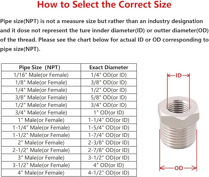 Stainless Steel Elbow 5/8" Hose Barb x1/2" NPT Male 90 Degree Home Brew Pipe Fitting
