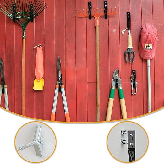 KURUI 1/4 Toggle Bolts for Drywall, 14Pcs Heavy Duty Metal Drywall Anchors Kit, Dry Wall Anchors and Screws Kit, Butterfly Anchors for Ceiling, Sheetrock, Hollow Wall