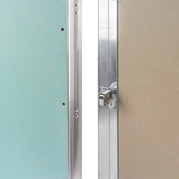 Vent Systems 8" x 10" Inch Access Panel for Drywall and Ceiling, Wall, Electrical, Plumbing Cover Plate - Mount Drywall Access Panel - Metal Crawl Space Door Panel for Home, Garage, Basement, Attic
