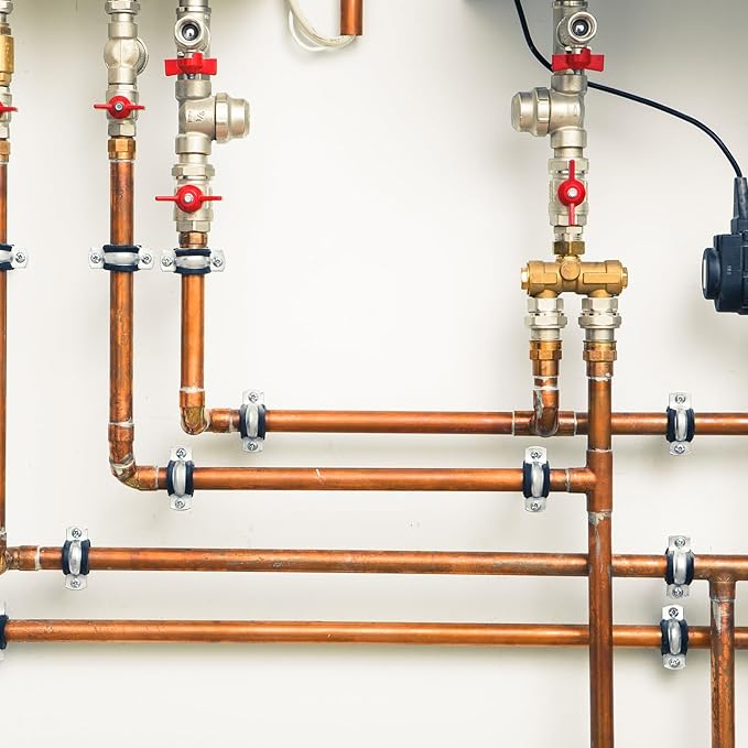 uxcell 10Pcs Brass Compression Tube Fitting, 3/16" Tube OD x 1/4" Tube OD Connector Straight Coupling Adapter Union Fittings