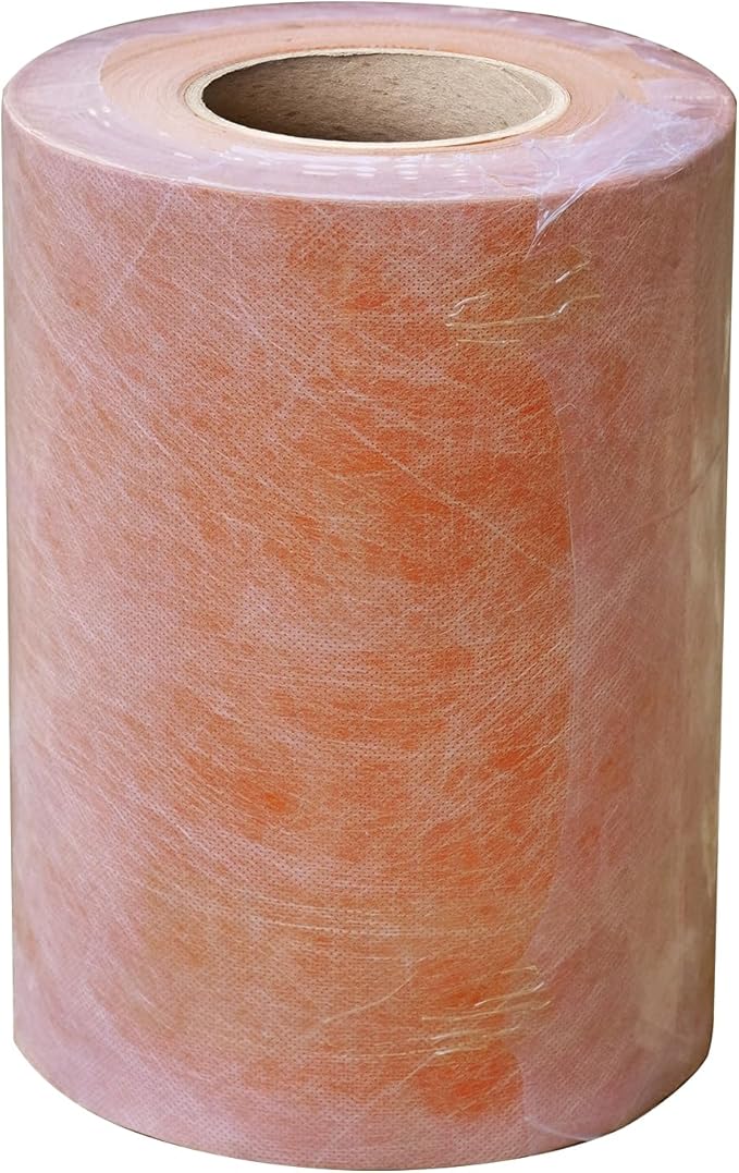 Waterproofing Membrane for Shower 9.8inch x 49Ft (40 Sq Ft) 23.6mils Thick Tile Shower Waterproof Membrane Roll Underlayment Waterproof Wall Panels for Showers Bathroom Sauna Walls and Wet Areas