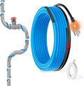 MAXKOSKO 80 Ft. 120 V Heating Cable for Pipe Freeze Protection, Self-Regulating Heat Tape for Water Pipes for Metal and Plastic Pipes, Energy-Saving Heat Trace Cable Keeps Water Flowing at -40 °F