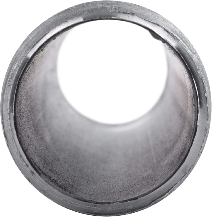 PIPE DECOR 1" x 14" Black Steel Plumbing Pipe, 4-Pack, Pre Cut Connector, Industrial Steel Grey Fits Standard One Inch Threaded Black Malleable Iron Fittings, Build Vintage DIY Furniture