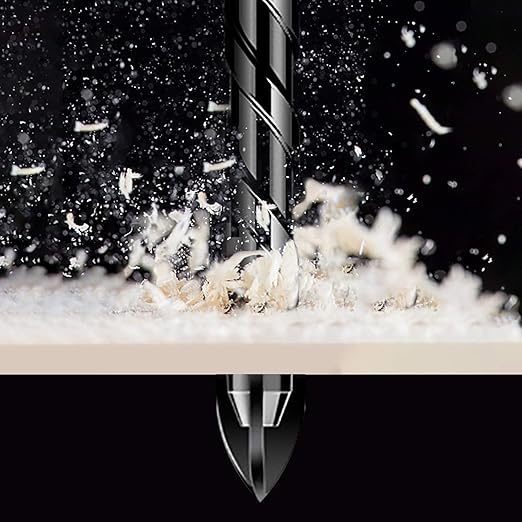 10 Pcs 3/16" Masonry Concrete Drill Bit Set for Tile Brick Glass Plastic Wood, Cross Tungsten Carbide Tip, Hex Shank, Work with Ceramic Porcelain Tile Wall Mirror Paver, 3/16 Inch Drill Bits,5mm.