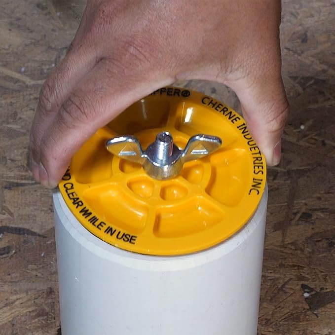 Cherne 270253 Mechanical Test Plug Inside Of Pipe Gripper, 6"