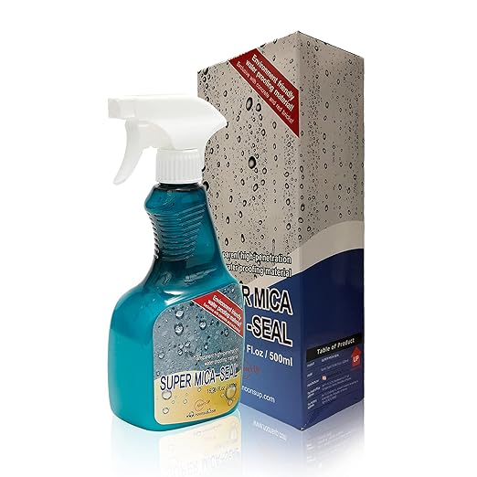 NOON's UP Super Mica-Seal Waterproof Spray | Greatly Penetrating Concrete Sealer Outdoor Waterproof Sealant | Bird Bath Sealant & Outdoor Cement Sealer | Concrete Sealer Spray (16.90 Fl Oz.)