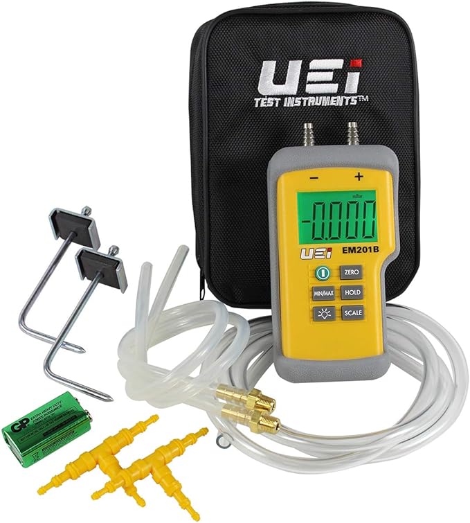 UEi Test Instruments Em201Spkit Static Pressure Kit