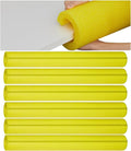 Hanaive Yellow 6 Pcs 40 x 2. 4 x 1 Inch Pipe Insulation Foam Tube Pre Slit Clamp Foam Noodles for Padding Jumbo Pool Noodles Large Tube for Swimming Floating Craft Projects Padding Bumper