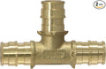 XFITTING Pex A 1/2 Inch x 1/2 Inch x 1/2 Inch Pex A Tee, 29-3-3=2XX, 2 Pieces