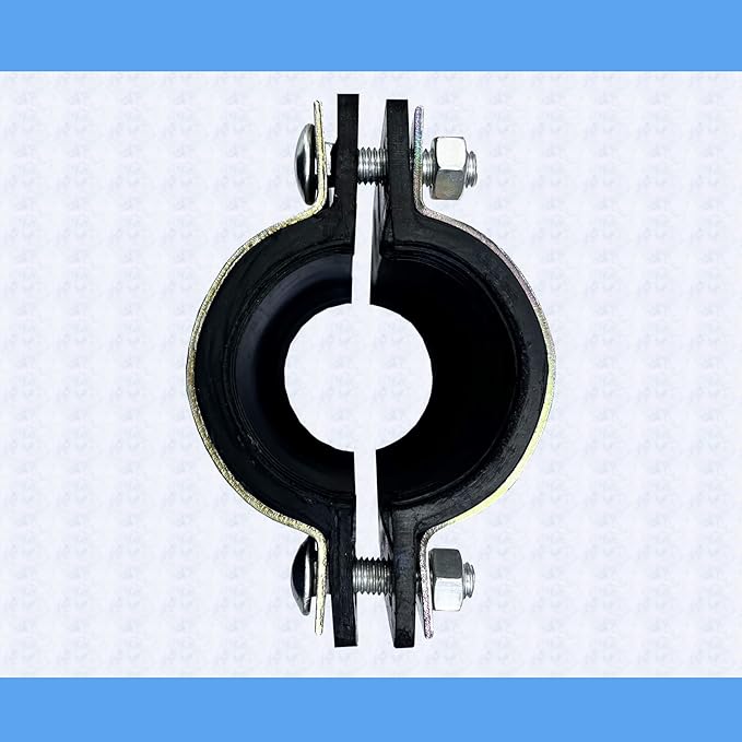 Water Pipe Repair Clamp,OD of The Applied Pipe is About 1.9 inch,Leak Sealer for Pipes and Plumbing,Length 4.72 inch,Suitable for PE/PPR/Steel/Iron Pipe