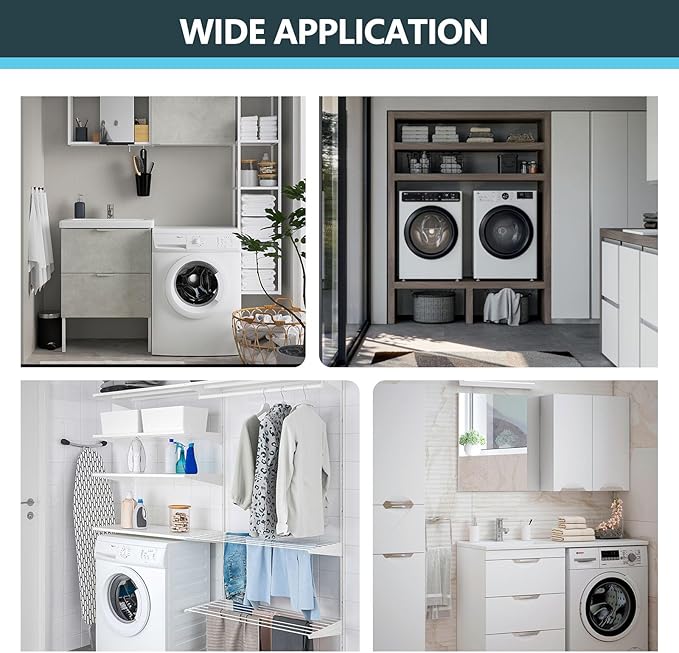 Washing Machine Outlet Box, Center Drain/Side Drain, 1/2 Inch MIP Sweat Inlet x 3/4 Inch MHT Outlet Connection, Laundry Washer Valve Outlet Box (Pack of 2)(WM001-2Pack)