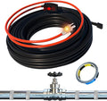HEATIT Heating Cable for Water Pipes Automatic Heat Tape Pipe Freeze Protected Heated Cable 35 Feet