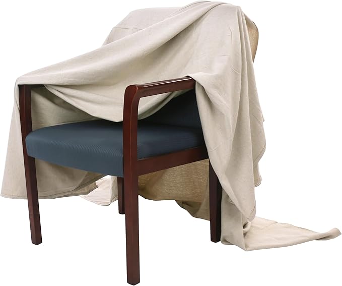 EZ Drop Painter's Large Canvas Fabric Drop Cloth for Painting (12 ft. x 15 ft.)