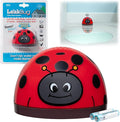 Water Leak Monitoring Sensor with Alarm 1 Pack - Leak Bug Electronic Water & Flood Leak Detector - Detects as Little as 1/32" of Water - Overflow Alert Sensor Beeps Loudly When Water is Detected