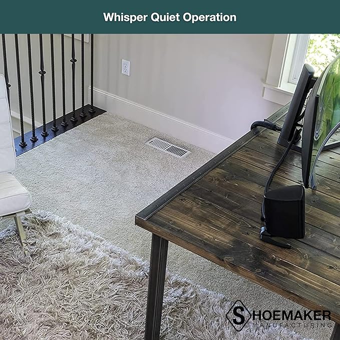 Shoemaker 4x14 Floor Register – Warm White Heavy Duty Metal Floor Vent Cover for Home Floors - Premium Forced Air Vent Covers