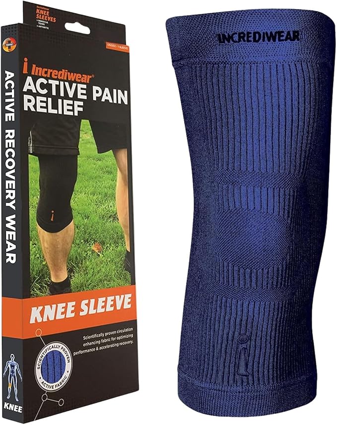 Incrediwear Knee Sleeve – Knee Braces for Knee Pain, Joint Pain Relief, Swelling, Inflammation Relief, and Circulation, Knee Support for Women and Men