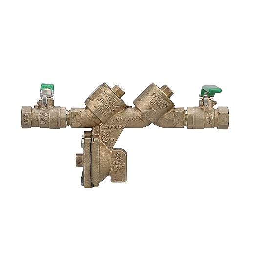 Zurn Wilkins 12-975XL2 1/2" 975XL2 Reduced Pressure Principle Backflow Preventer