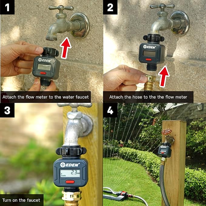 Eden 94294 Digital Water Flow Meter