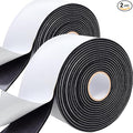 3 Inch * 13Ft Pipe Insulation Tape - 2Packs, Weather Resistant Water Wrap Tape, Outdoor Water Pipe Insulation Wrap, Foam Pipe Wrap Insulation for Water Pipes (Black)